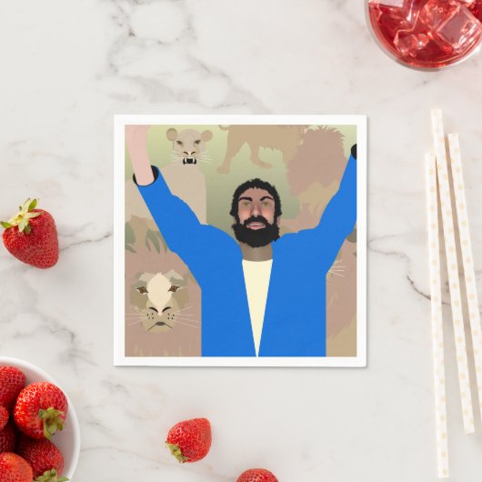 Daniel in de Leeuwen' Den alt servetten (Insitu)