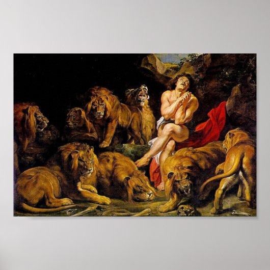 Daniel in de leeuwen poster (Voorkant)