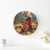 Daniel in de leeuwenklokk grote klok (Huis)