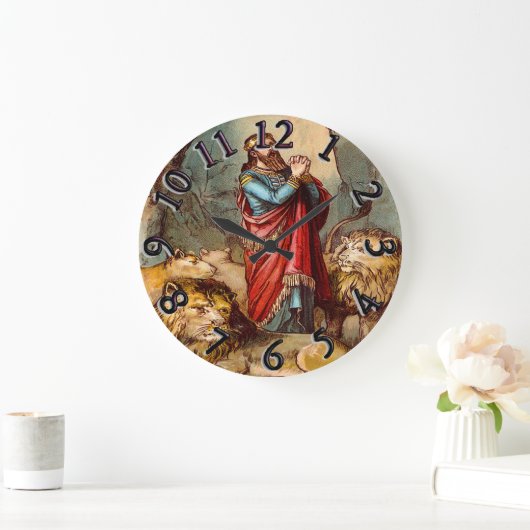 Daniel in de leeuwenklokk grote klok (Huis)