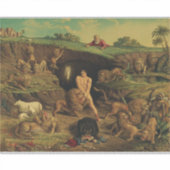 Daniël in de leeuwenkuil sticker (Voorkant)