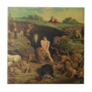 Daniël in de Leeuwenkuil Tegeltje