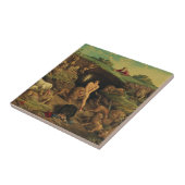 Daniël in de Leeuwenkuil Tegeltje (Zijkant)