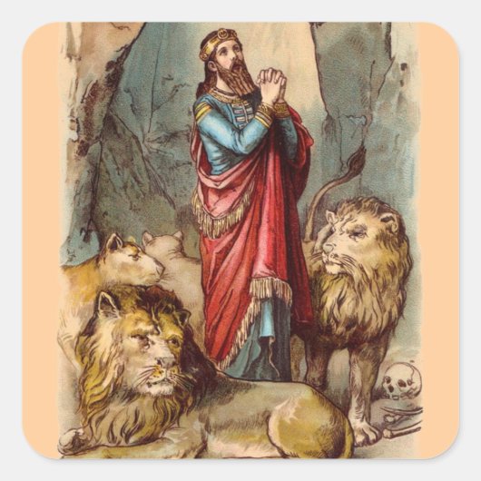 Daniel in de Sticker van Lions Den Haag (Voorkant)