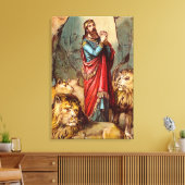 Daniel in het den Wrapped Canvas van de leeuw (Insitu (Woonkamer))
