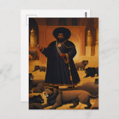 Daniel in het Leeuwen Den Briefkaart (Voorkant / Achterkant)