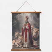 Daniel in het Wenskaart 2 van de leeuw Hangend Wandkleed (Voorkant)