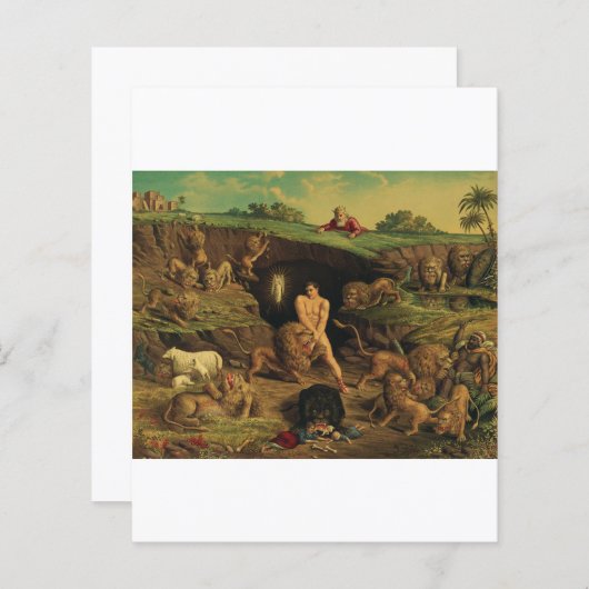 Daniel in the Lions' Den (Voorkant / Achterkant)