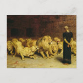 Daniel in the Lions' Den, 1872 by Briton Riviere Uitnodiging Briefkaart (Voorkant)