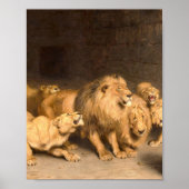 Daniel in the Lions Den 1872, ingediend door Brito Poster (Voorkant)