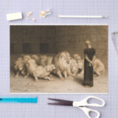 Daniel in the Lions Den, 1875 door Brit Riviere Tissuepapier (Craft)