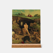 Daniel in the Lions' Den Acryl Bord (Voorkant)