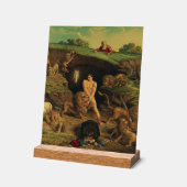 Daniel in the Lions' Den Acryl Bord (Hoek)