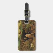 Daniel in the Lions' Den Bagagelabel (Voorkant verticaal)