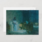 Daniel in the Lions' Den by Henry Ossawa Tanner Feestdagenkaart (Voorkant / Achterkant)