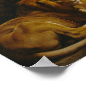 Daniel in The Lion's Den by Rubens - Poster (Hoek)