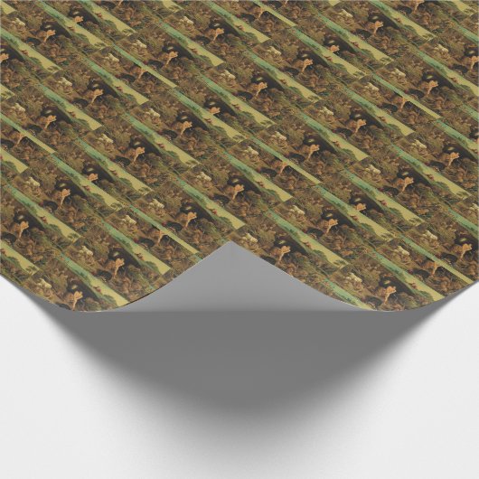 Daniel in the Lions' Den Cadeaupapier (Hoek)