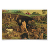 Daniel in the Lions' Den Foto Afdruk (Voorkant)