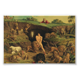 Daniel in the Lions' Den Foto Afdruk