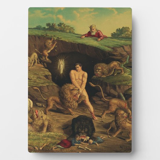 Daniel in the Lions' Den Fotoplaat (voorkant)