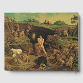 Daniel in the Lions' Den Gastenboek (Achterkant)