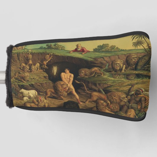 Daniel in the Lions' Den Golfheadcover (Voorkant)