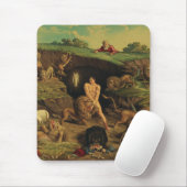 Daniel in the Lions' Den Muismat (Met muis)