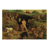 Daniel in the Lions' Den Perfect Poster (Voorkant)