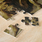 Daniel in The Lion's Den Peter Paul Rubens schilde Legpuzzel (Zijkant)