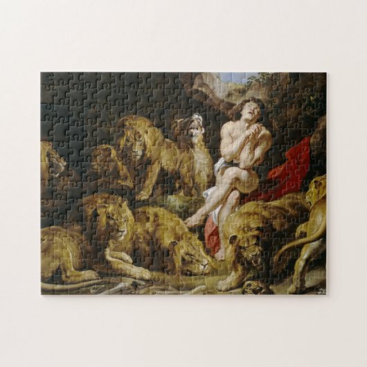 Daniel in The Lion's Den Peter Paul Rubens schilde Legpuzzel (Horizontaal)