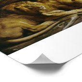 Daniel in The Lion's Den Peter Paul Rubens schilde Poster (Hoek)