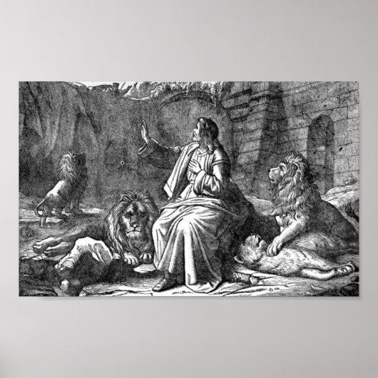Daniel in the Lions' Den Poster (Voorkant)