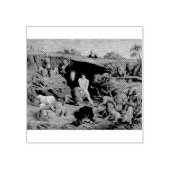 Daniel in the Lions' Den Rubberstempel (Afrduk)