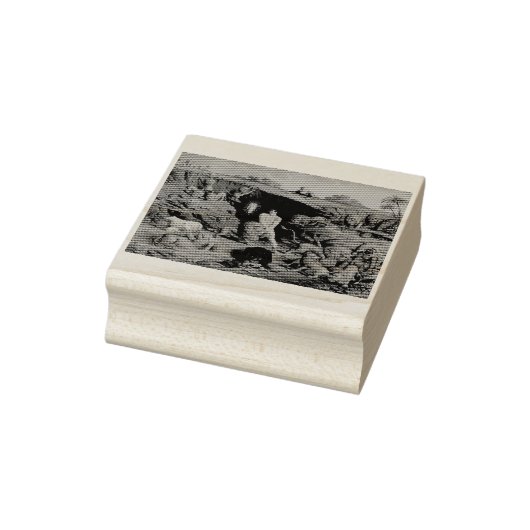 Daniel in the Lions' Den Rubberstempel (Stempel)