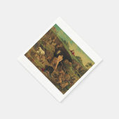 Daniel in the Lions' Den Servet (Hoek)