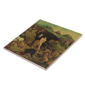 Daniel in the Lions' Den Tegeltje (Zijkant)