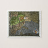 Daniel in the Lions' Den, van een bijbel, bedrukt Legpuzzel (Horizontaal)