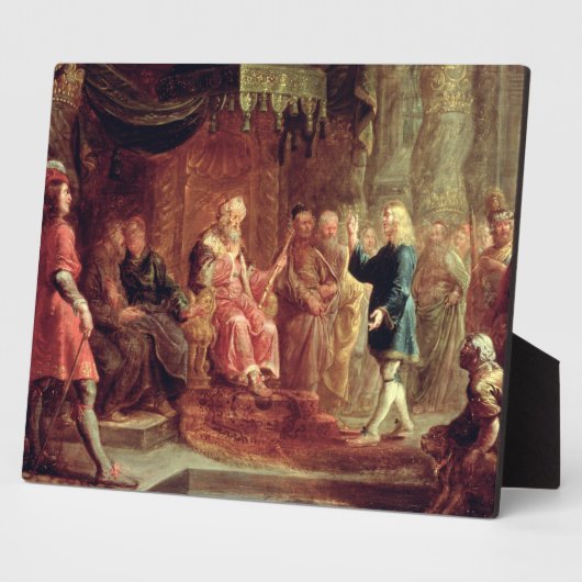 Daniel Interprets Nebuchadnezzar's eerste droom (o Fotoplaat (Zijkant)