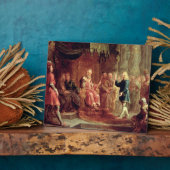 Daniel Interprets Nebuchadnezzar's eerste droom (o Fotoplaat (Zijkant)