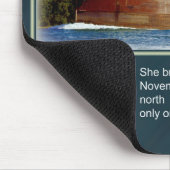 Daniel J. Morrell schipbreuk mousepad Muismat (Hoek)