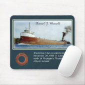 Daniel J. Morrell schipbreuk mousepad Muismat (Met muis)