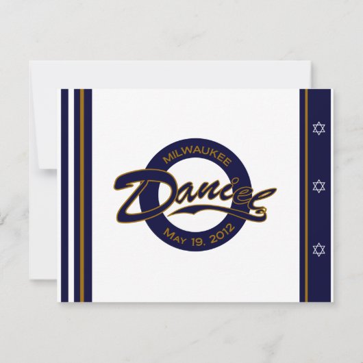 Daniel Jake Custom Event Card Kaart (Achterkant)