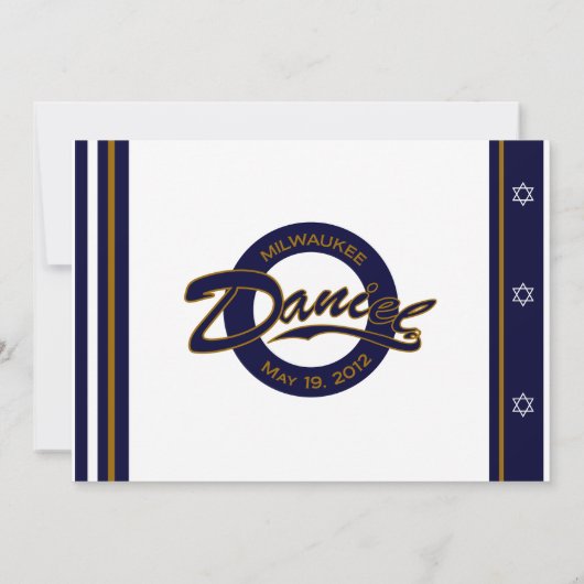 Daniel Jake Custom Kaart (Achterkant)