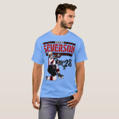 Daniel Jones Hope New York Draft Pick T-shirt (Voorkant volledig)