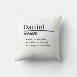 Daniel, jongen gepersonaliseerde naam definitie kussen