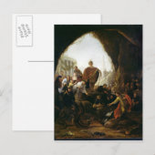 Daniel Killing the Dragon of Baal Briefkaart (Voorkant / Achterkant)