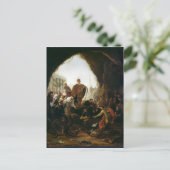 Daniel Killing the Dragon of Baal Briefkaart (Staand voorkant)