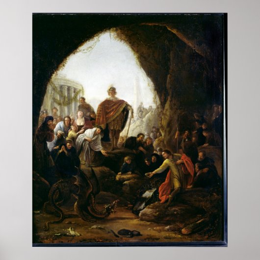 Daniel Killing the Dragon of Baal Poster (Voorkant)