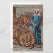 Daniel Lions Den Briefpapier (Voorkant / Achterkant)