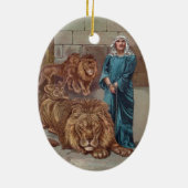 Daniel Lions Den Keramisch Ornament (Achterkant)